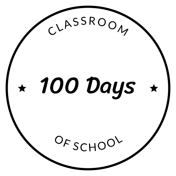 100 Days Of School SVG cut file on a cutting mat