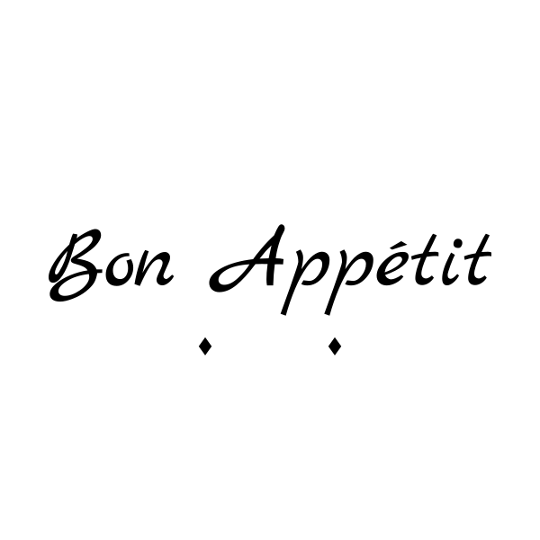 Bon Appétit SVG cut file