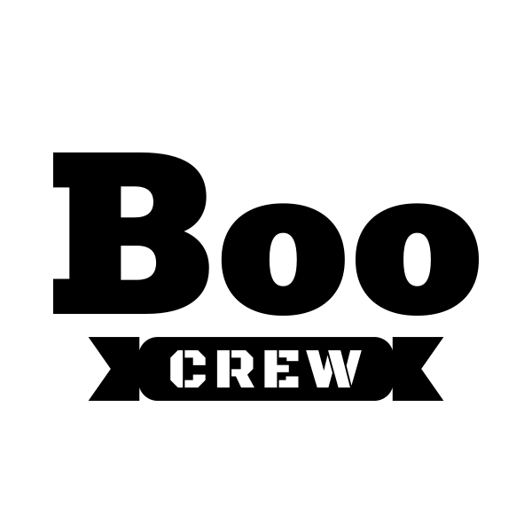 Boo Crew SVG cut file on a cutting mat