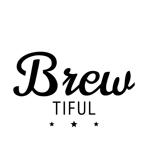 Brew Tiful SVG cut file on a cutting mat