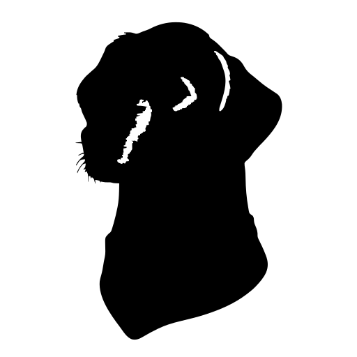 Dog With Bandana SVG cut file