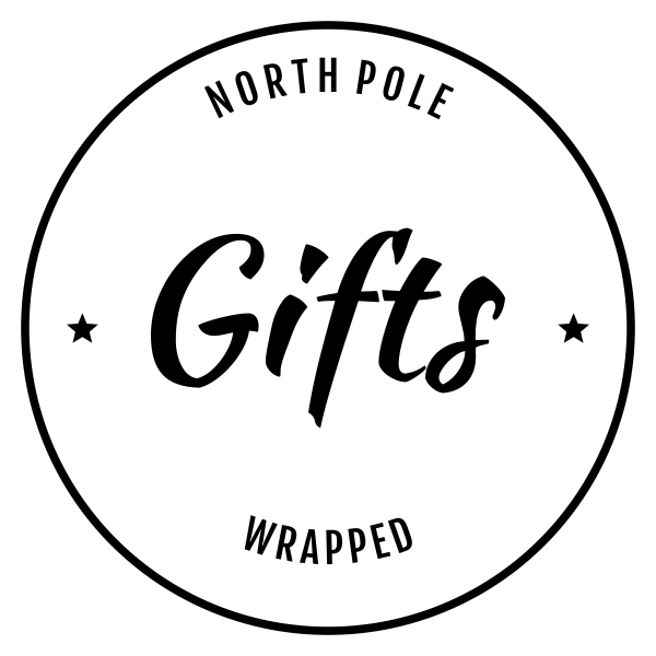 Gifts Wrapped SVG cut file on a cutting mat