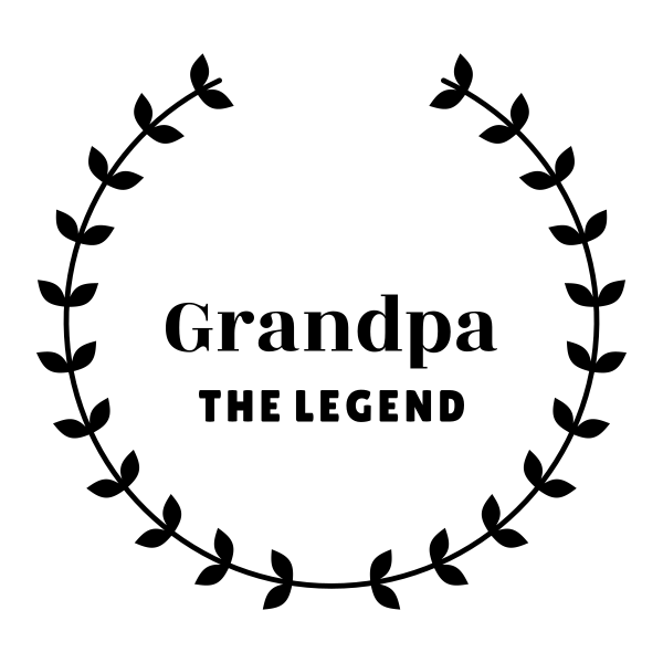 Grandpa The Legend SVG cut file