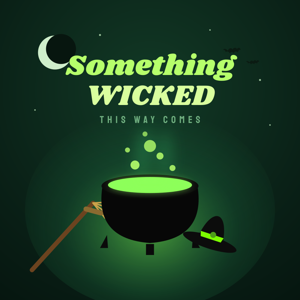 Witch's Cauldron — Something Wicked SVG cut file