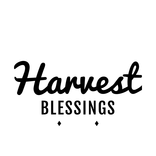 Harvest Blessings SVG cut file