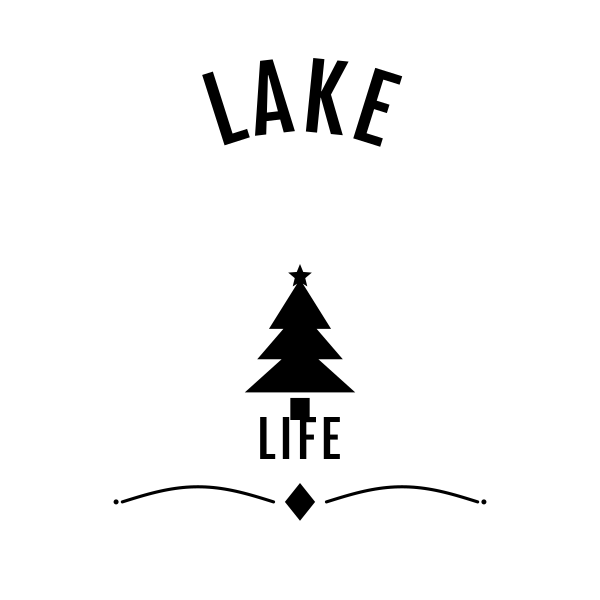 Lake Life SVG cut file