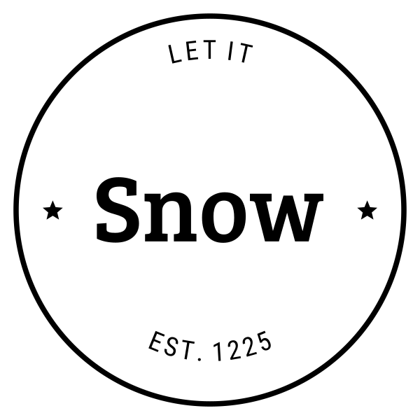 Let It Snow SVG cut file on a cutting mat