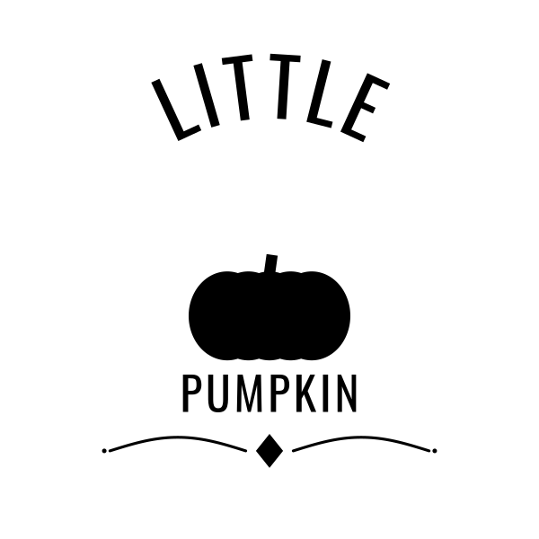 Little Pumpkin SVG cut file