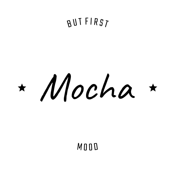 Mocha Mood SVG cut file