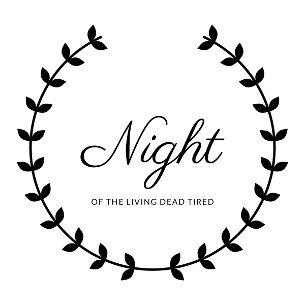 Night Of The Living Dead Tired SVG cut file