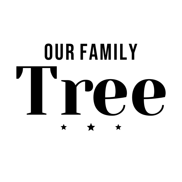 Our Family Tree SVG cut file
