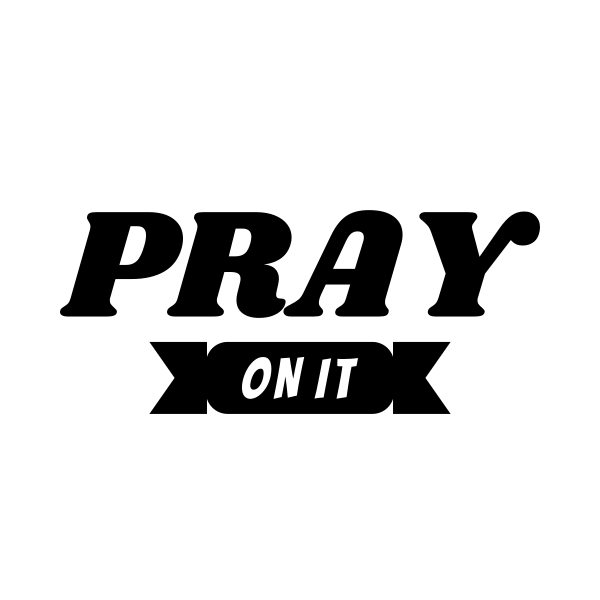 Pray On It SVG cut file