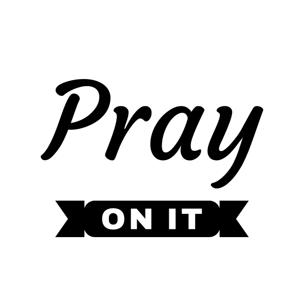 Pray On It SVG cut file