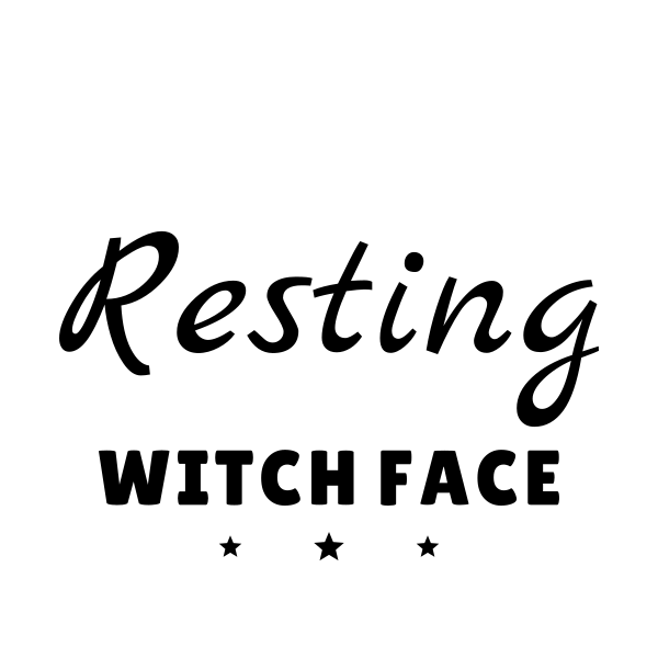 Resting Witch Face SVG cut file